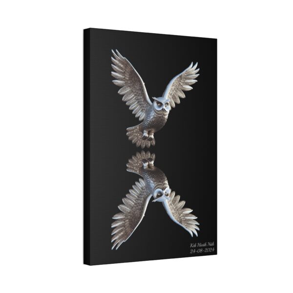 SilverOwl Canvas Painting Stretched, 1.5'' - Afbeelding 6