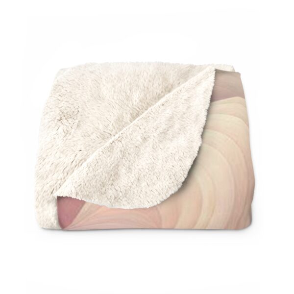 Sherpa Fleece Blanket Waves - Afbeelding 2
