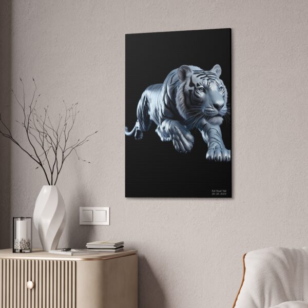 SilverTiger Canvas Painting Stretched, 0.75" - Afbeelding 12
