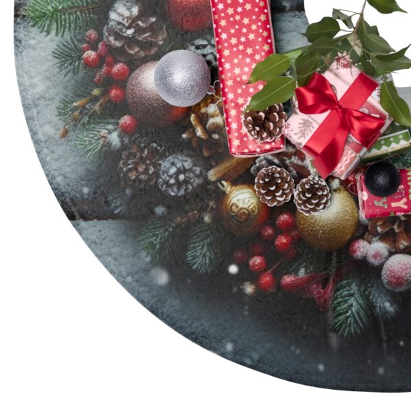 Christmas Wreath Tree Skirts - Afbeelding 2