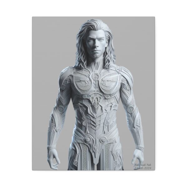 GreyWatcher Canvas Painting Stretched, 1.5'' - Afbeelding 6