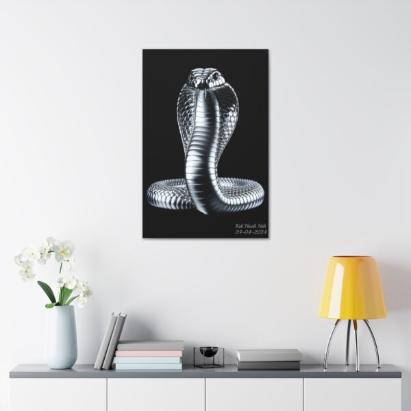 SilverCobra Canvas Painting Stretched, 1.5'' - Afbeelding 3