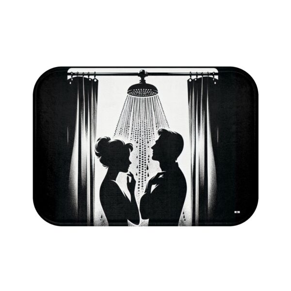 Bath Mat CoupleShowering