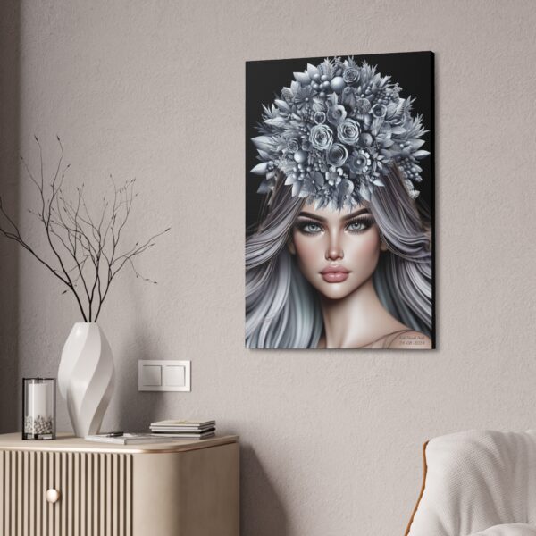 BeautyModel Canvas Painting Stretched, 1.5''