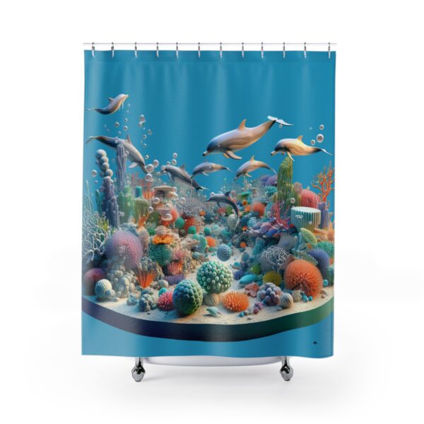 Shower Curtains Dolphins