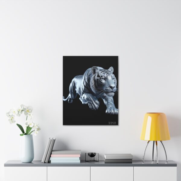 SilverTiger Canvas Painting Stretched, 0.75" - Afbeelding 7
