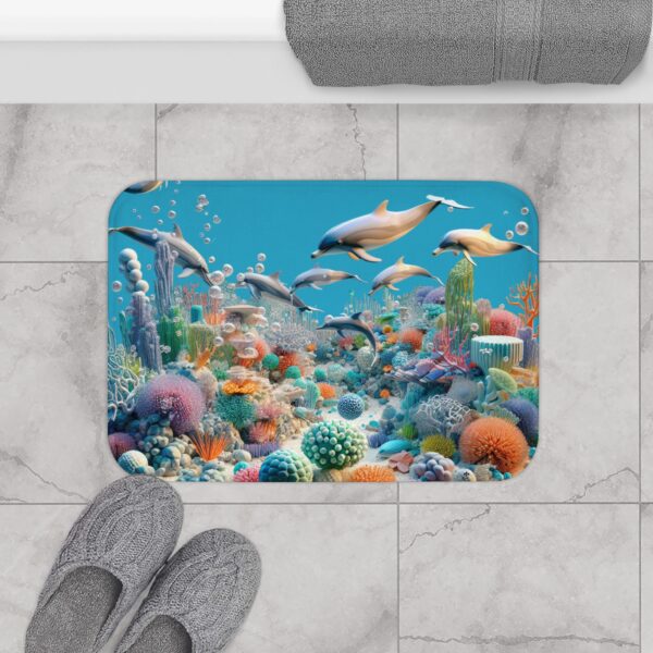 Bath Mat Dolphins - Afbeelding 4