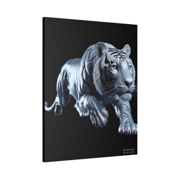 SilverTiger Canvas Painting Stretched, 0.75" - Afbeelding 6