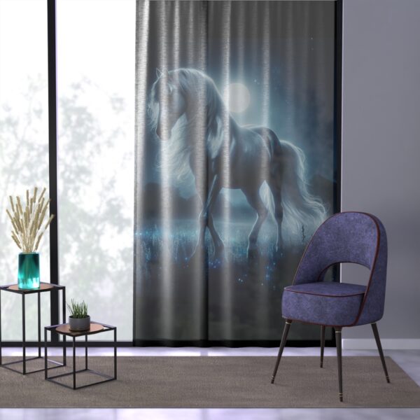 Window Curtain SilverHors - Afbeelding 3