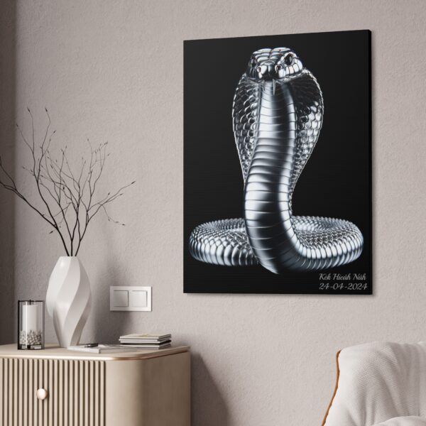 SilverCobra Canvas Painting Stretched, 1.5'' - Afbeelding 8
