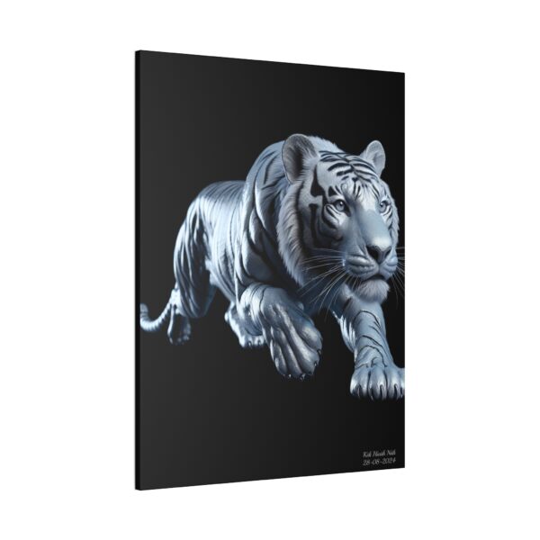 SilverTiger Canvas Painting Stretched, 0.75" - Afbeelding 2