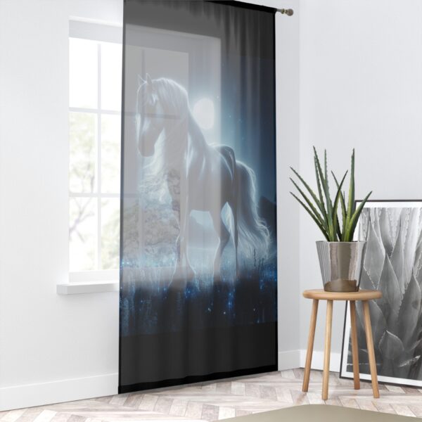Window Curtain SilverHors - Afbeelding 2