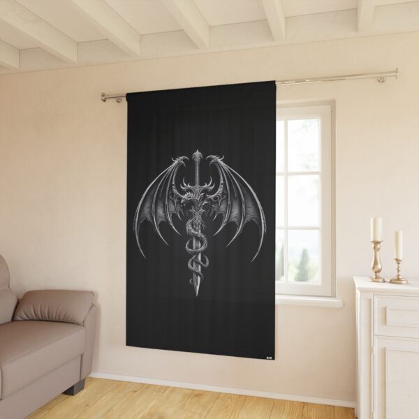 Window Curtains DragonSword (L&R) - Afbeelding 2