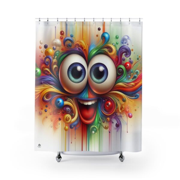 Shower Curtains HappyFace