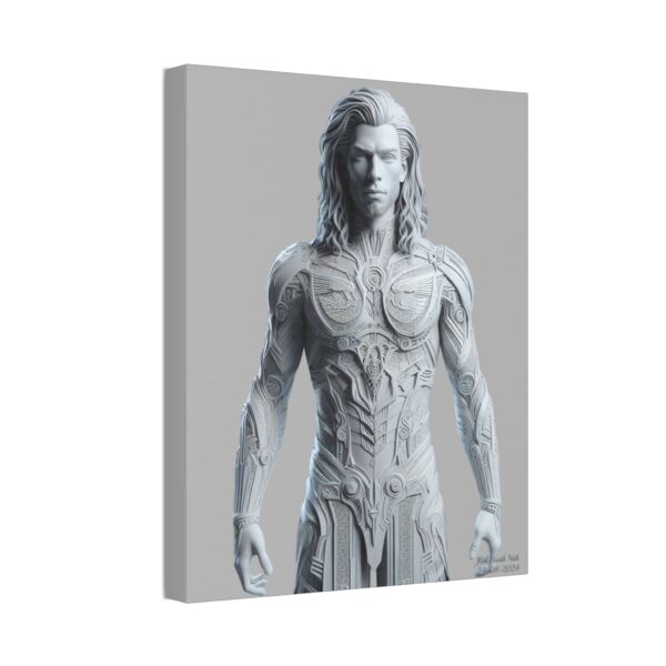 GreyWatcher Canvas Painting Stretched, 1.5'' - Afbeelding 7