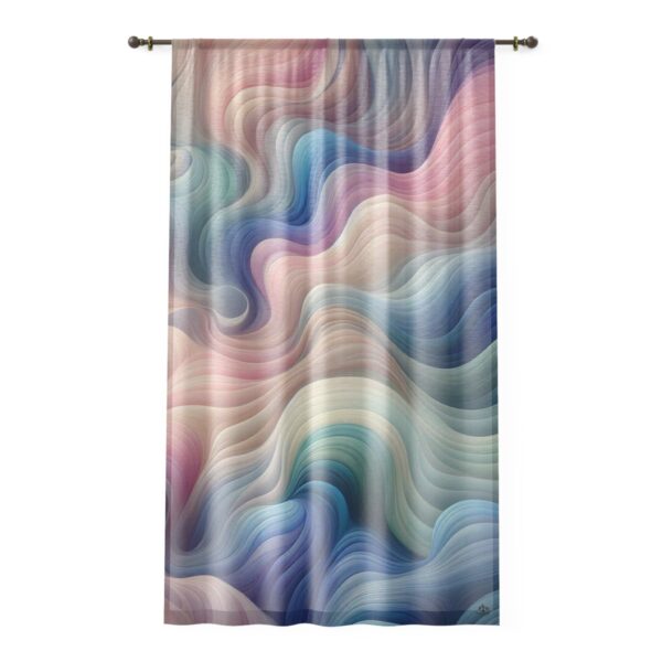 Window Curtain Waves (R)