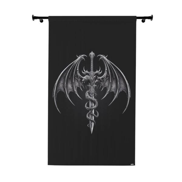 Window Curtains DragonSword (L&R)