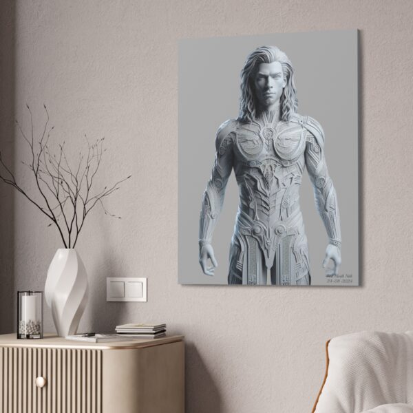 GreyWatcher Canvas Painting Stretched, 1.5''