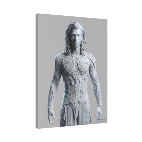 GreyWatcher Canvas Painting Stretched, 1.5'' - Afbeelding 3