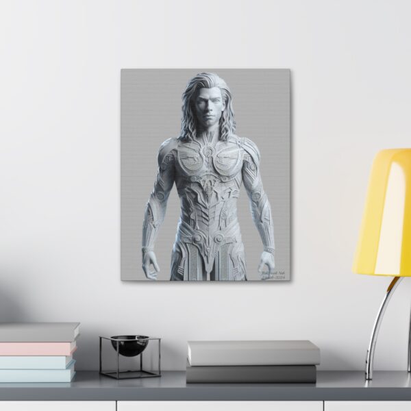 GreyWatcher Canvas Painting Stretched, 1.5'' - Afbeelding 8