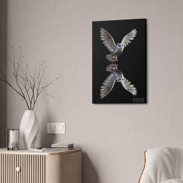 SilverOwl Canvas Painting Stretched, 1.5'' - Afbeelding 8