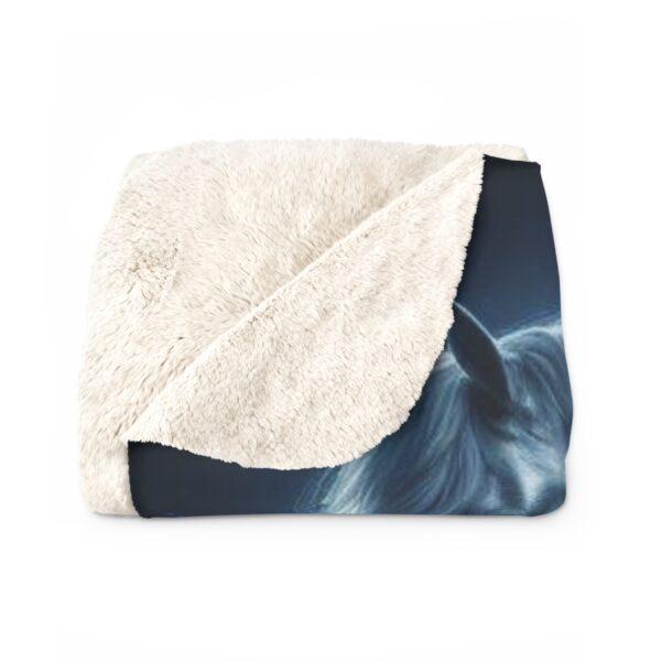 Sherpa Fleece Blanket SilverHorse - Afbeelding 2