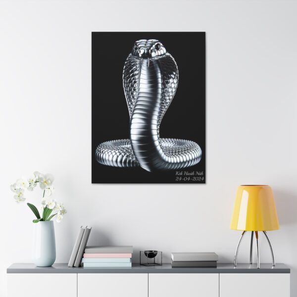 SilverCobra Canvas Painting Stretched, 1.5'' - Afbeelding 7