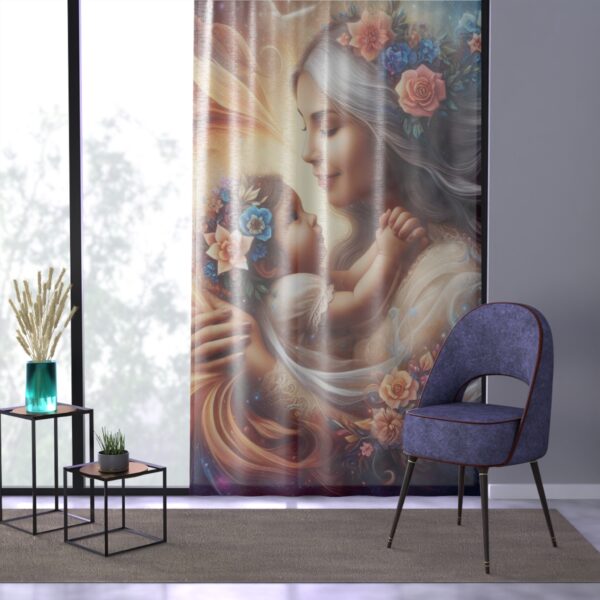 Window Curtain MothersLove rechts - Afbeelding 3