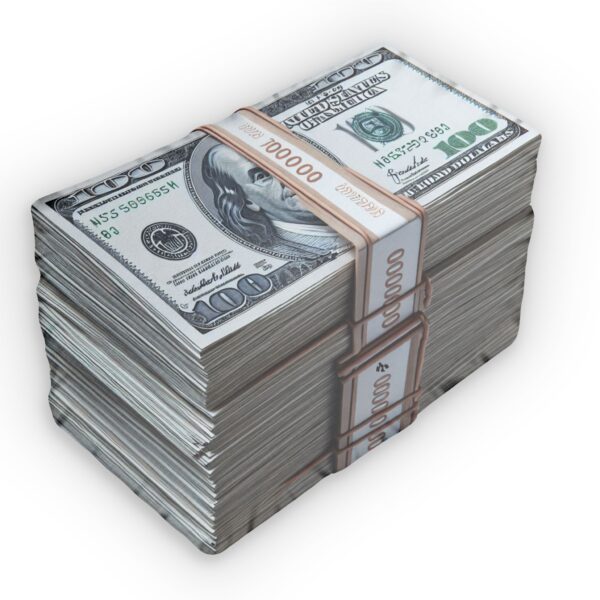 Money Stack Pillow