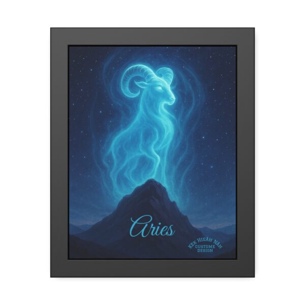 Mystical Framed Paper Posters, Celestial Wall Art, Ethereal Decor for Home, Gift for Astronomy Lovers, Unique Art Prints - Afbeelding 5